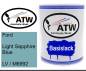 Preview: Ford, Light Sapphire Blue, LV / M6992: 1L Lackdose, von ATW Autoteile West.